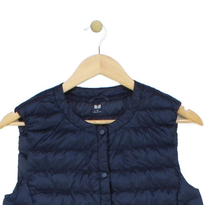 Womens Bodywarmer Lightweight Puffer Sleeveless Down Snap