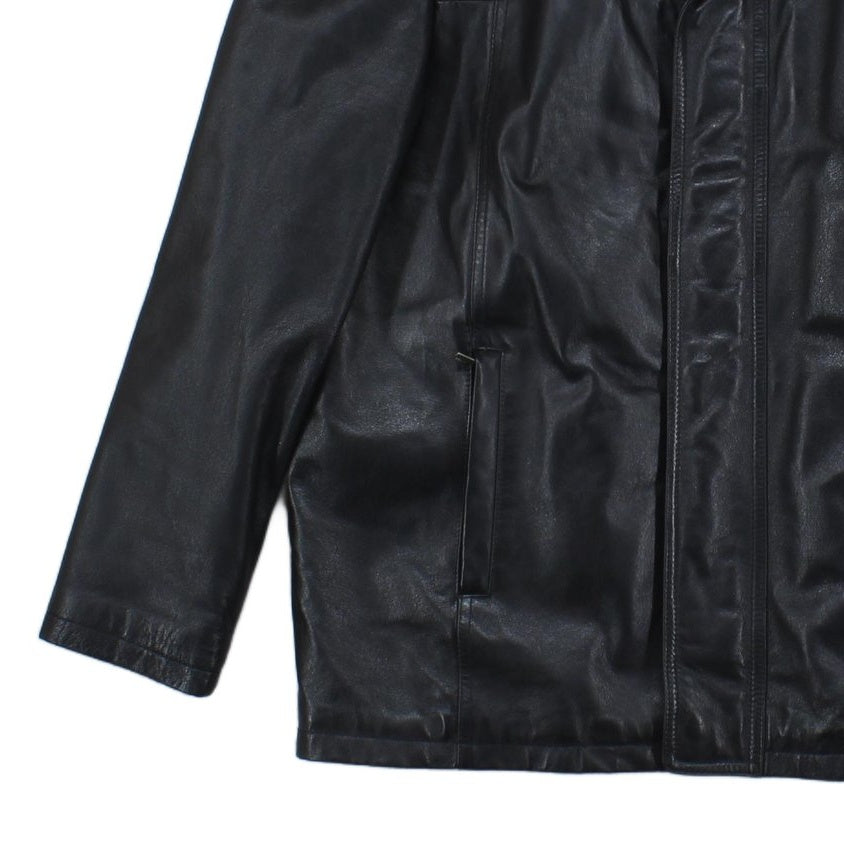 Mens Leather Jacket Heavyweight