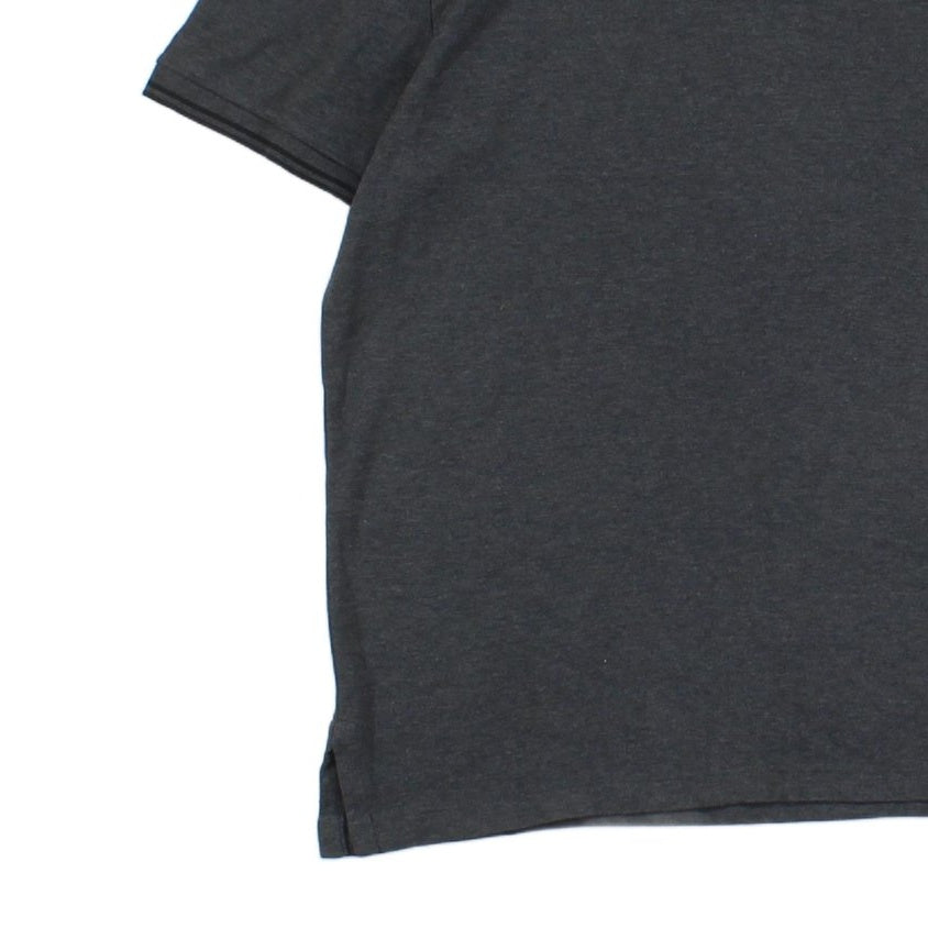 Mens Polo Shirt Stretch Short Sleeve Slim Fit
