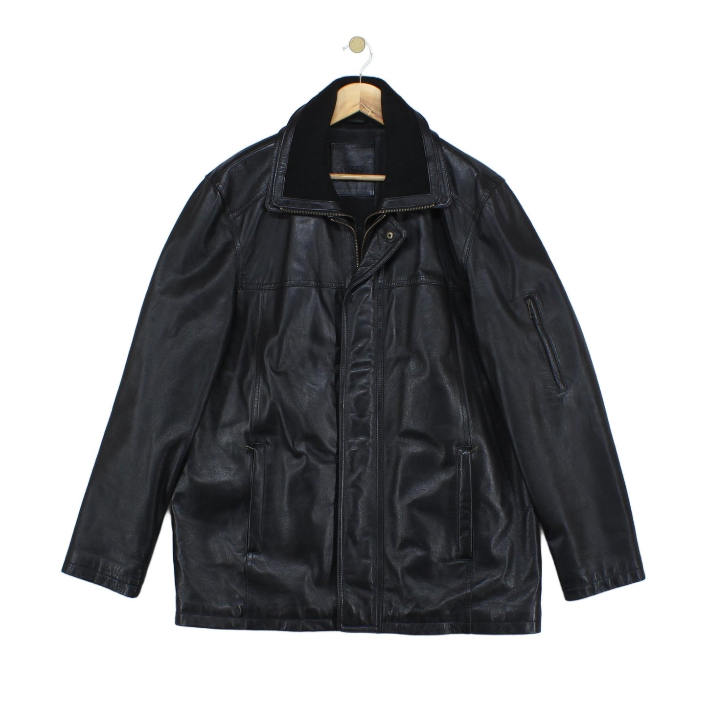 Mens Leather Jacket Heavyweight