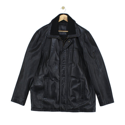 Mens Leather Jacket Heavyweight
