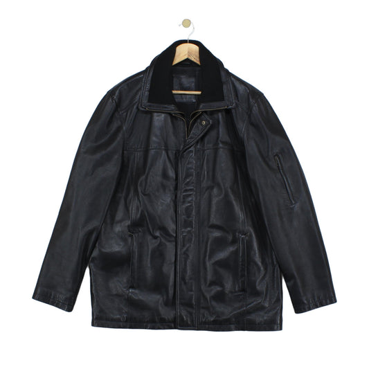 Mens Leather Jacket Heavyweight