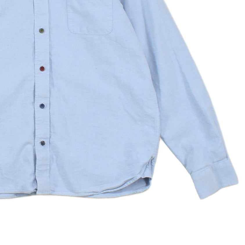 Mens Shirt Casual Long Sleeve Button Up