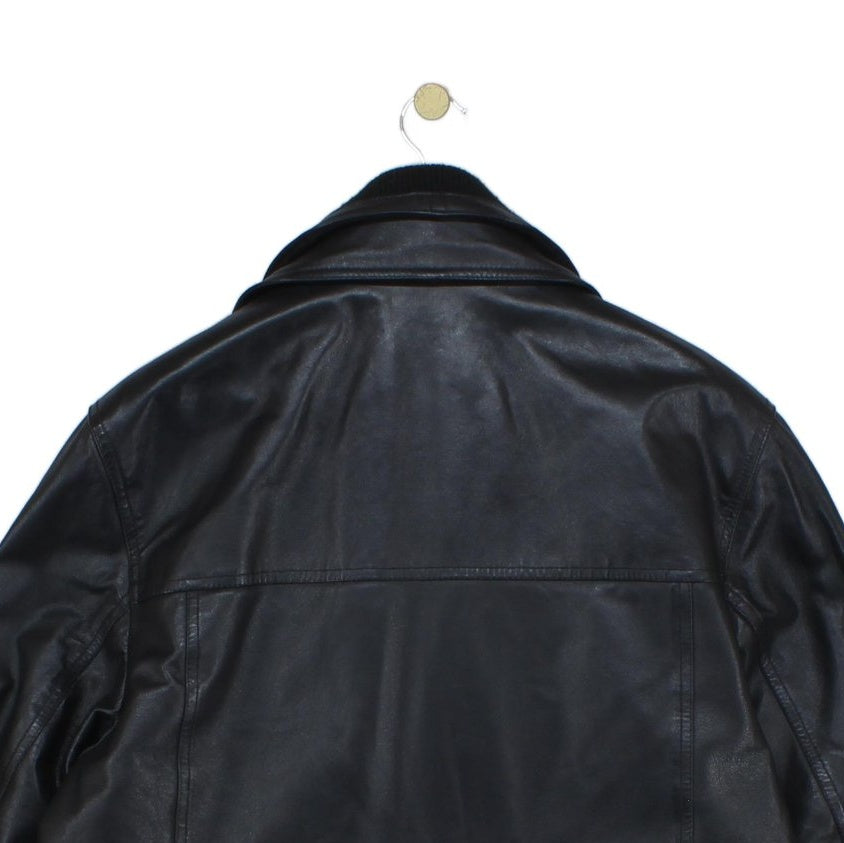 Mens Leather Jacket Heavyweight