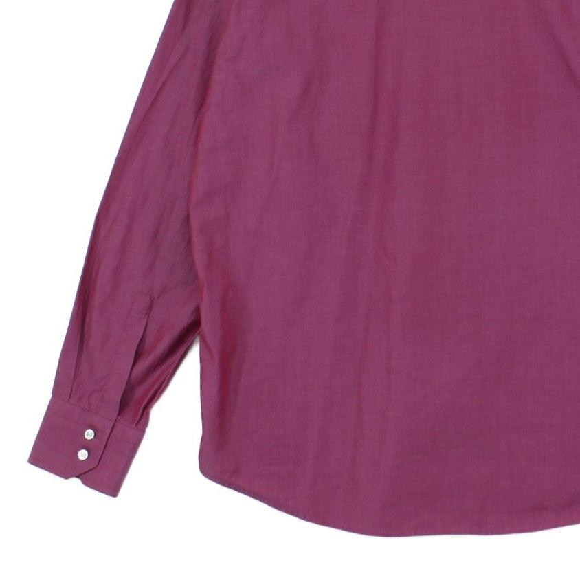 Mens Shirt Long Sleeve Collared Regular Fit