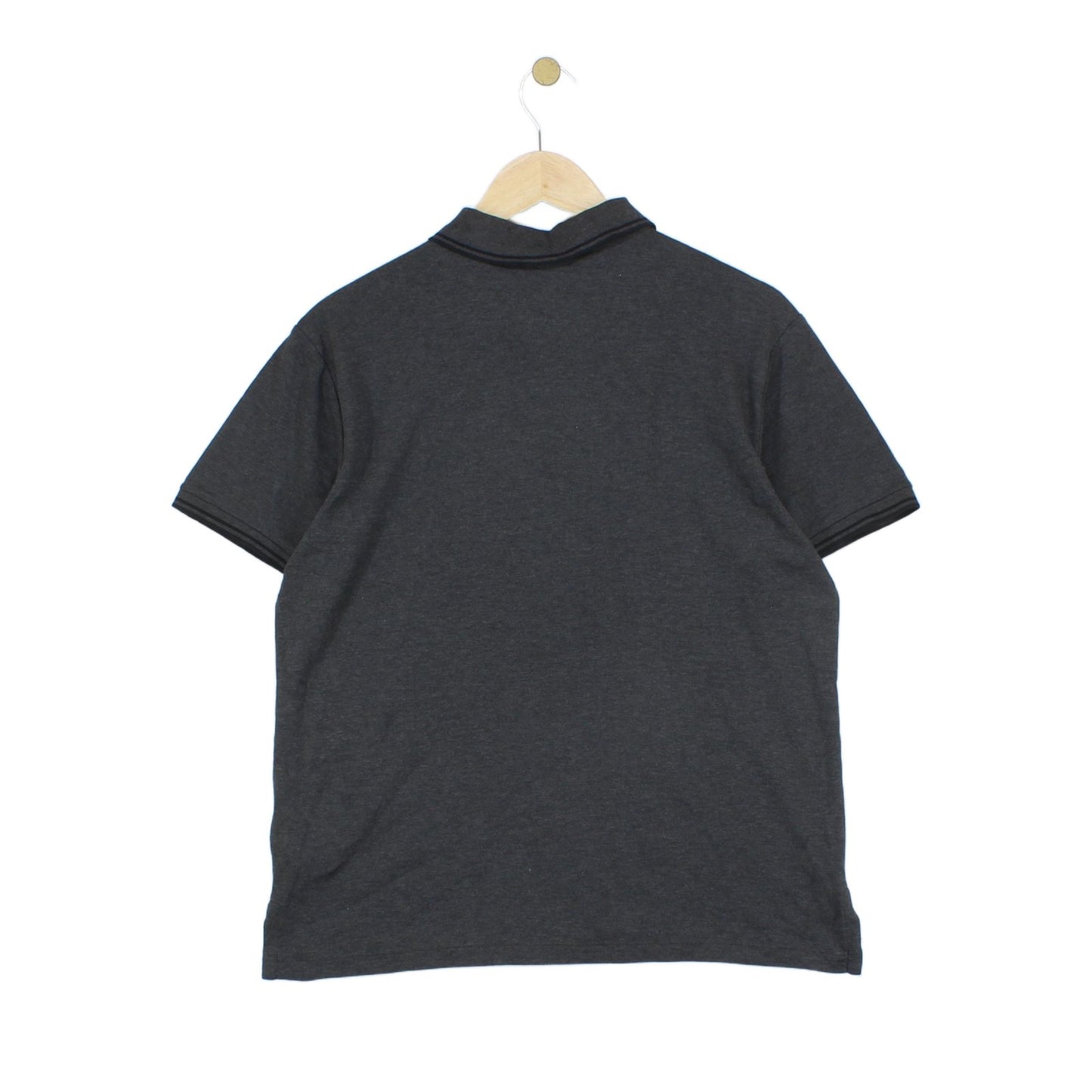 Mens Polo Shirt Stretch Short Sleeve Slim Fit