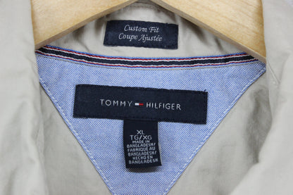 Mens Shirt Custom Fit Long Sleeve Button Up