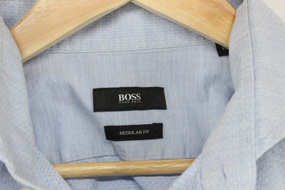 Mens Shirt Long Sleeve Button Up Classic