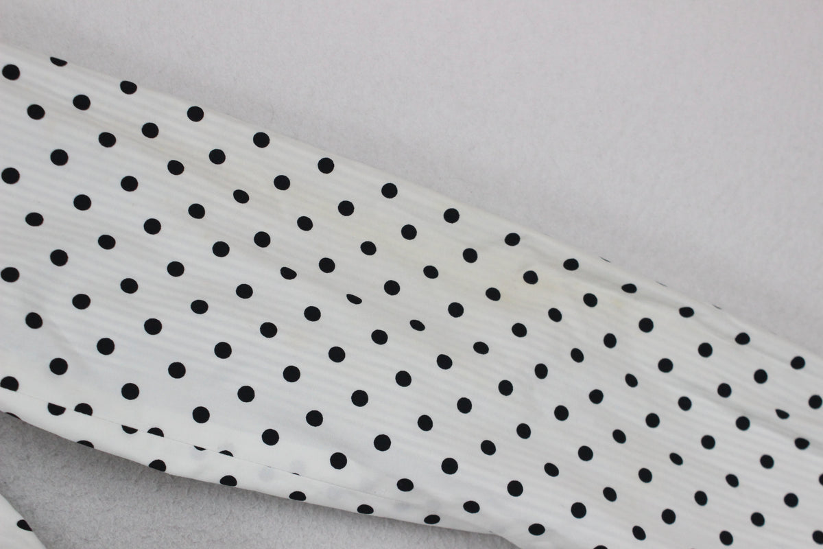 Womens Reversible Jacket Full Zip Polka Dot