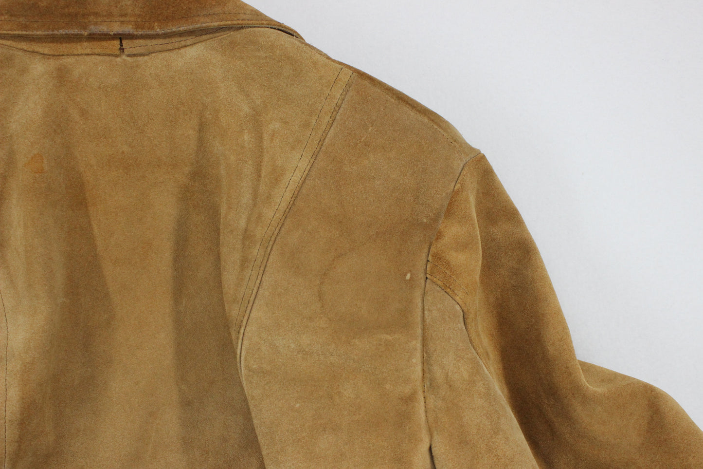 Womens Suede Bomber Jacket 70S