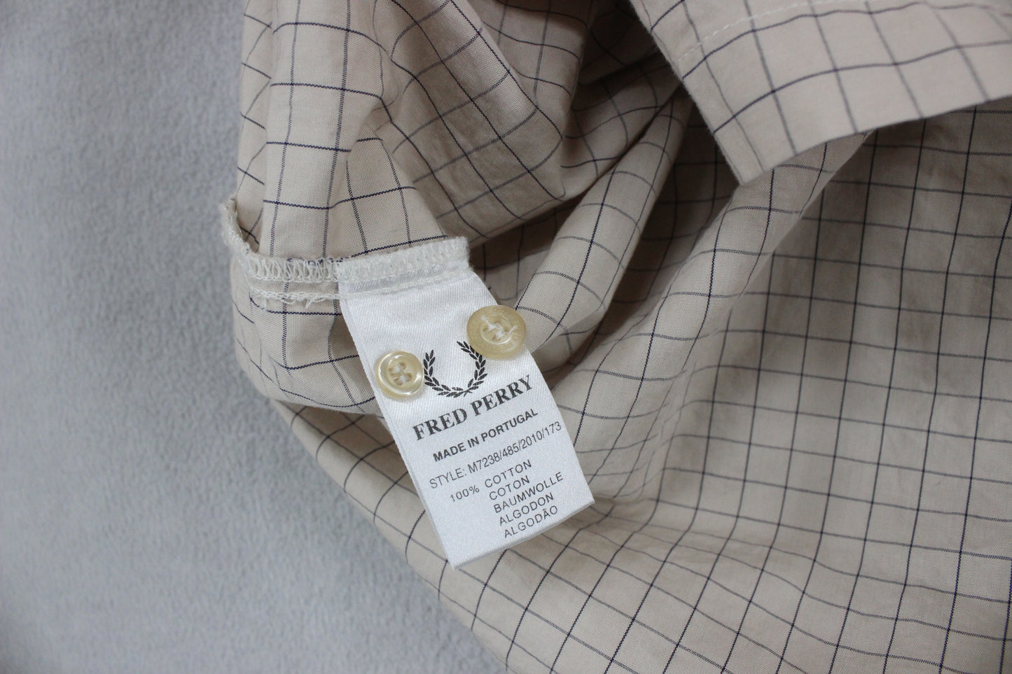 Mens Check Shirt Short Sleeve