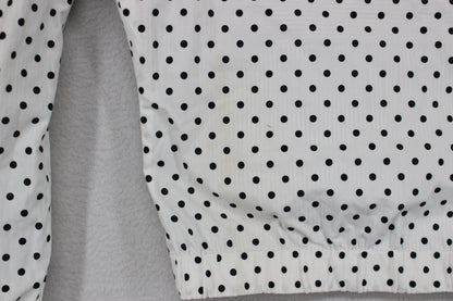 Womens Reversible Jacket Full Zip Polka Dot