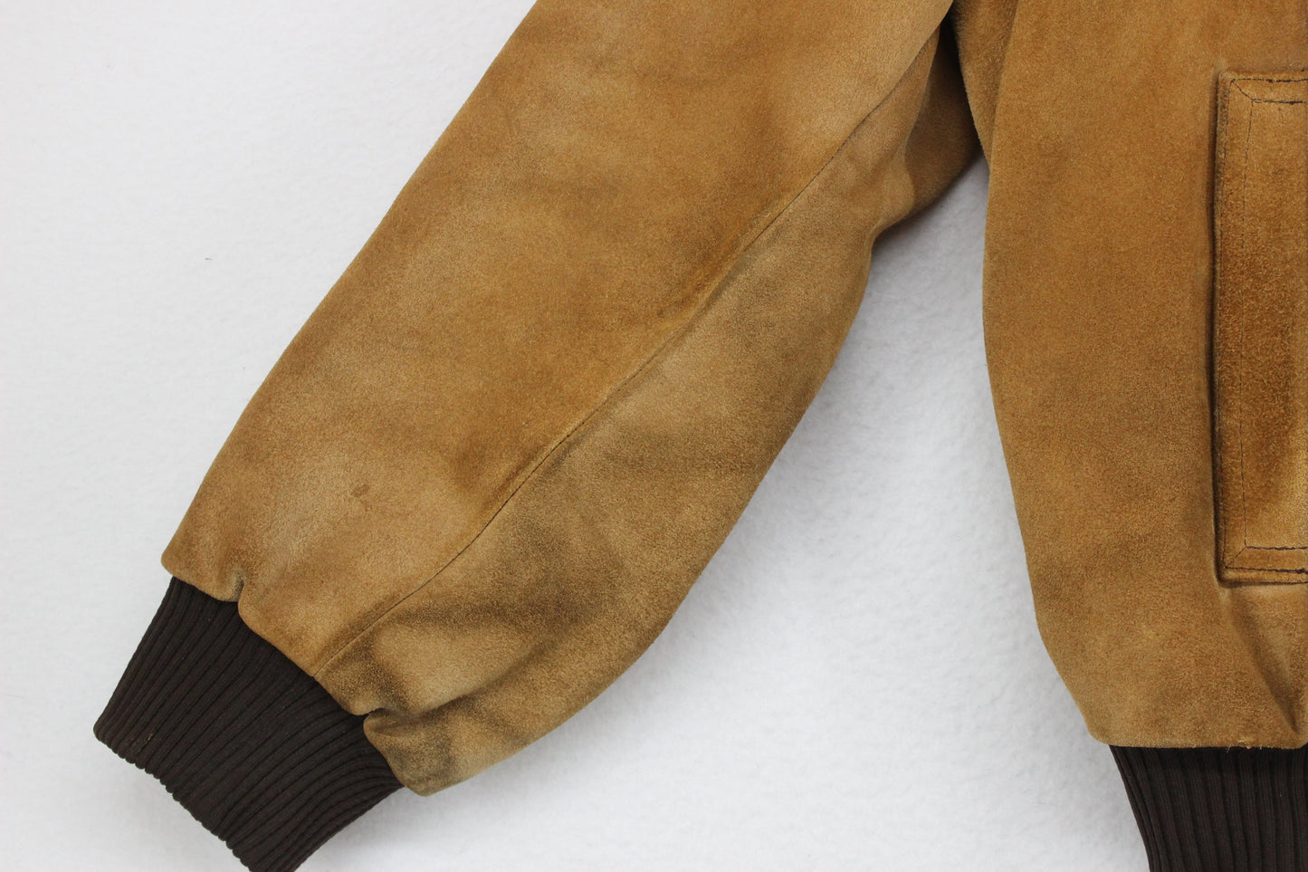 Womens Suede Bomber Jacket 70S