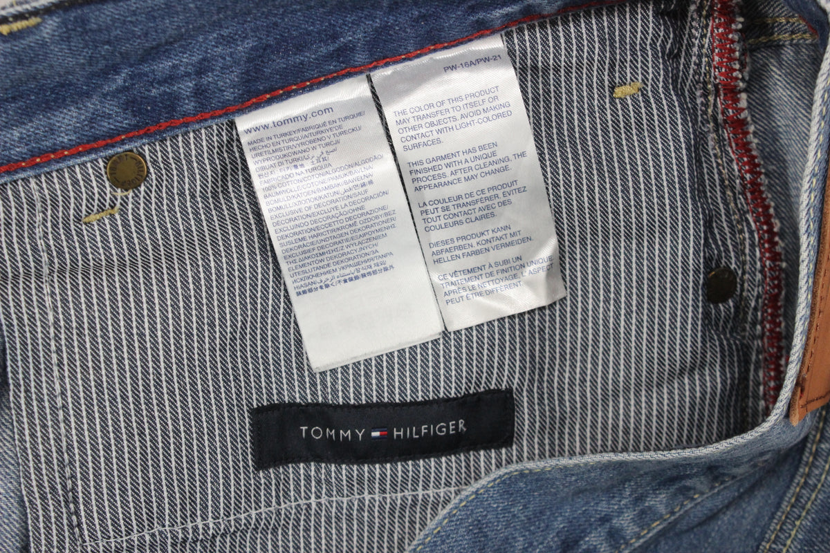 Mens Mercer Jeans Regular Straight Denim Classic
