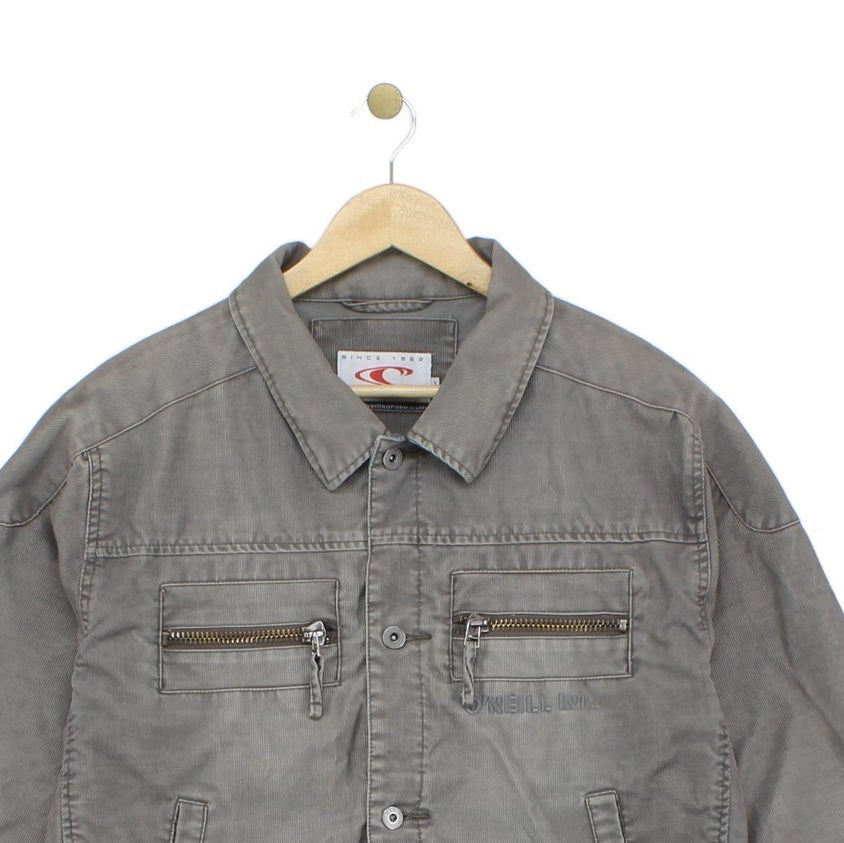 Mens Corduroy Jacket Full Zip Outdoor