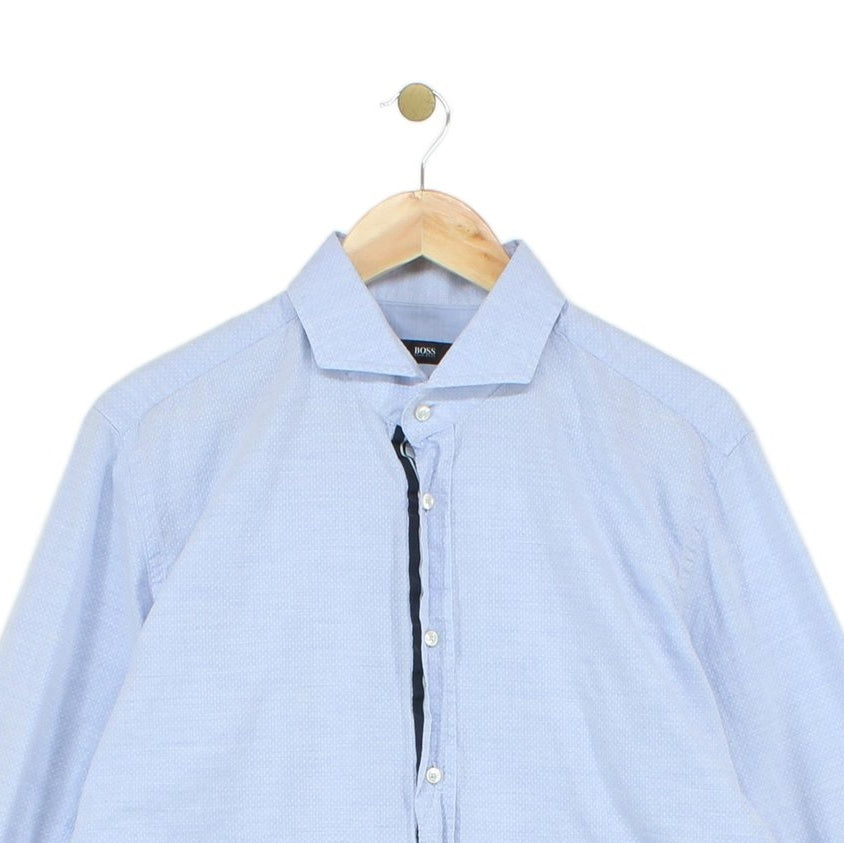 Mens Shirt Long Sleeve Button Up Classic