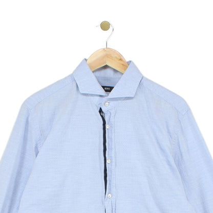 Mens Shirt Long Sleeve Button Up Classic