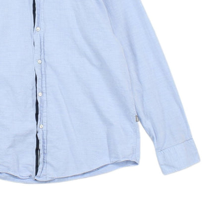 Mens Shirt Long Sleeve Button Up Classic