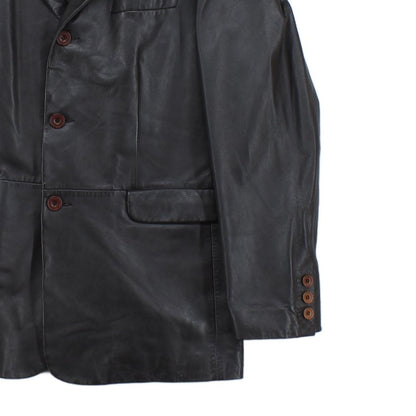 Mens Leather Blazer