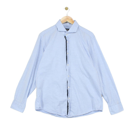Mens Shirt Long Sleeve Button Up Classic