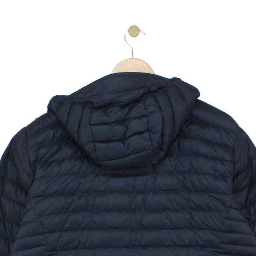 Mens Microlight Alpine Quilted Jacket Hooded Outdoor Down