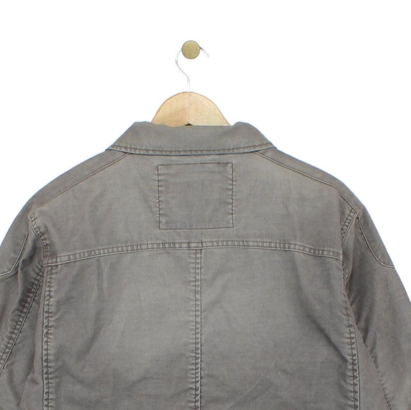 Mens Corduroy Jacket Full Zip Outdoor