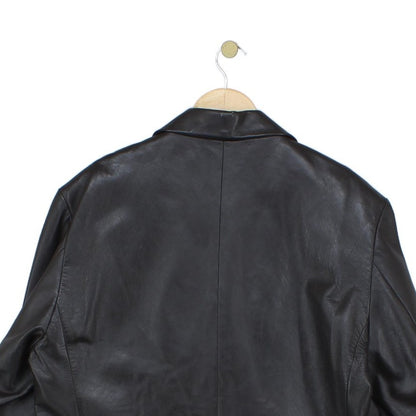 Mens Leather Blazer