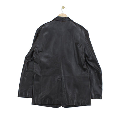 Mens Leather Blazer