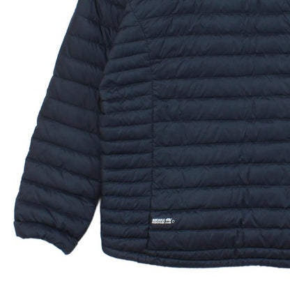 Mens Microlight Alpine Quilted Jacket Hooded Outdoor Down