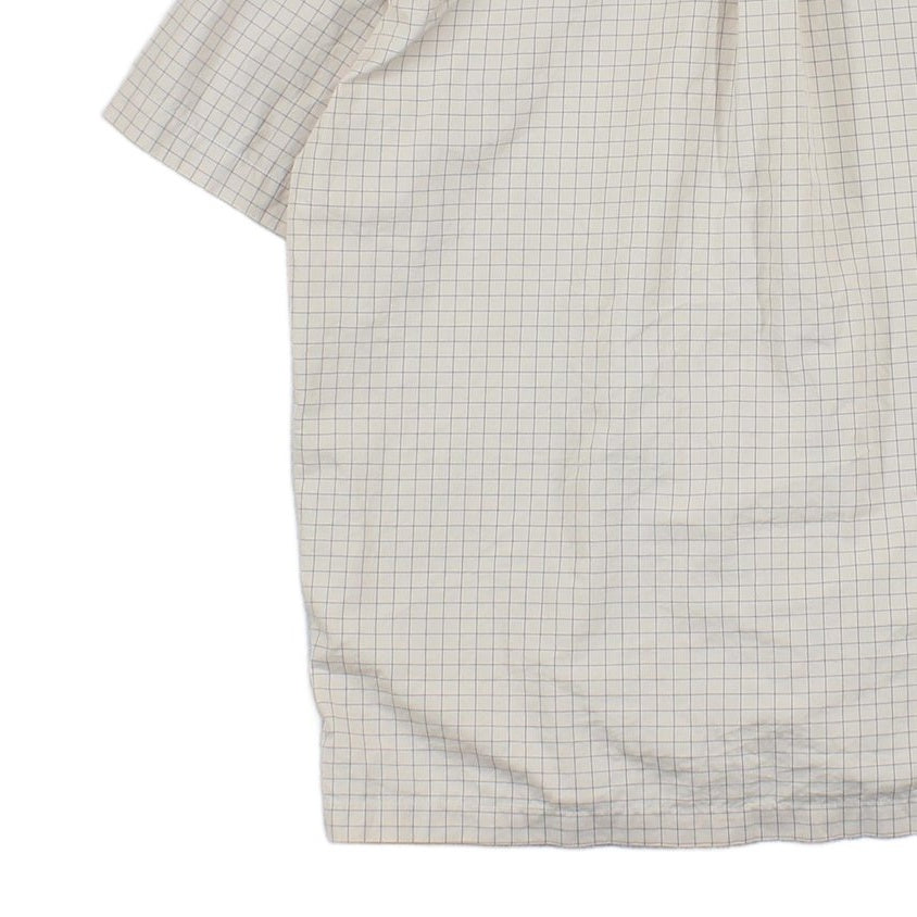 Mens Check Shirt Short Sleeve