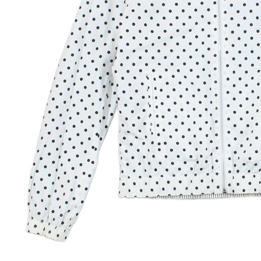 Womens Reversible Jacket Full Zip Polka Dot