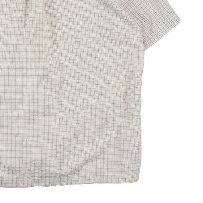 Mens Check Shirt Short Sleeve