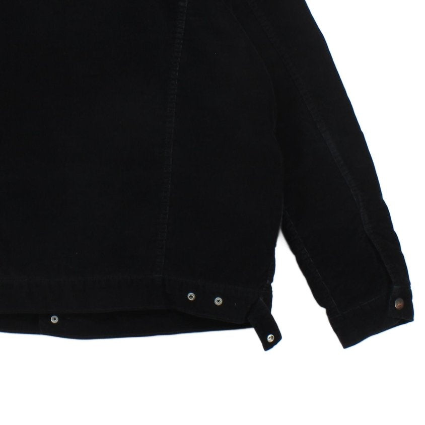 Mens Sherpa Corduroy Jacket Snap Lined