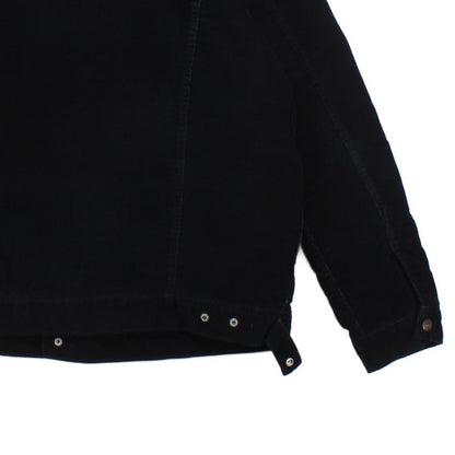 Mens Sherpa Corduroy Jacket Snap Lined