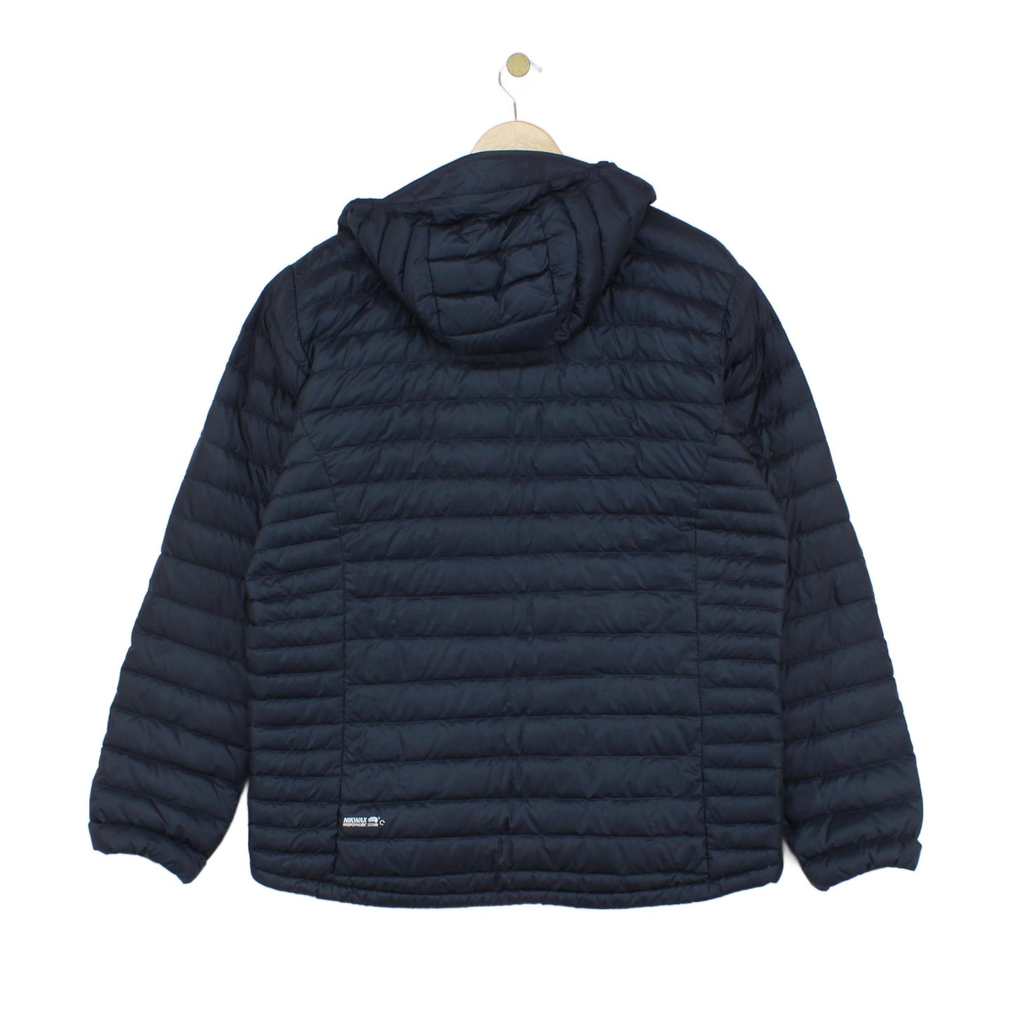 Mens Microlight Alpine Quilted Jacket Hooded Outdoor Down