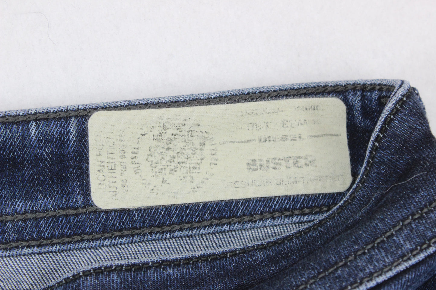 Mens Buster Jeans Regular Slim Tapered