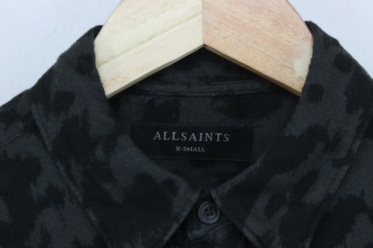Mens Patterned Shirt Button Up Slim Fit
