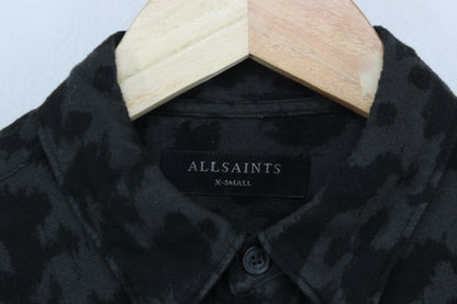 Mens Patterned Shirt Button Up Slim Fit