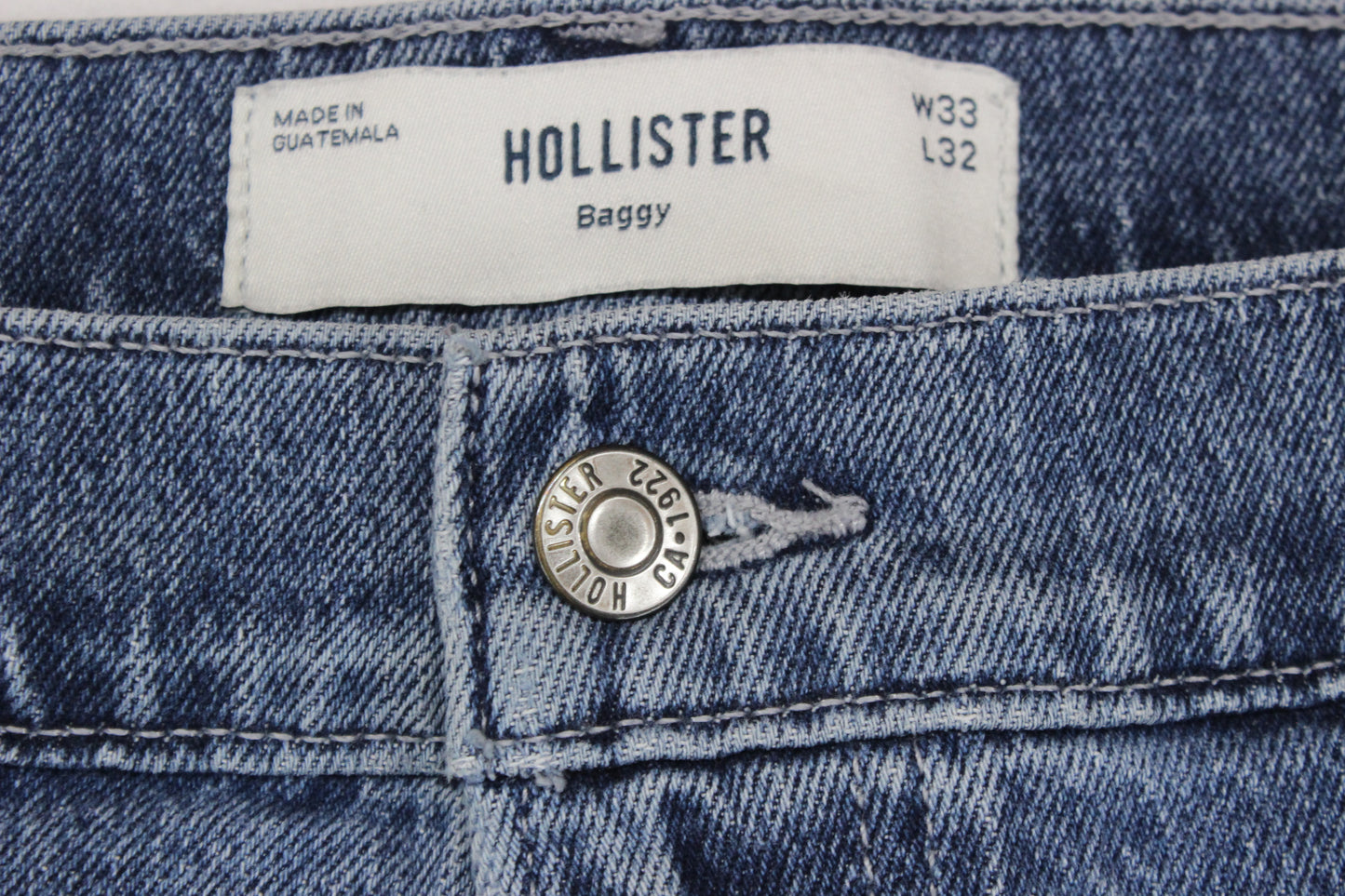 Mens Carpenter Jeans Baggy Denim Double Knee