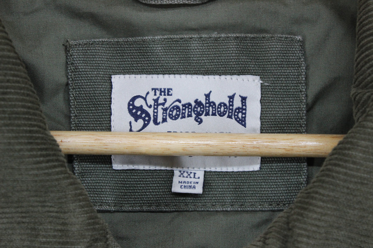 Mens Workwear Jacket Collared Chore