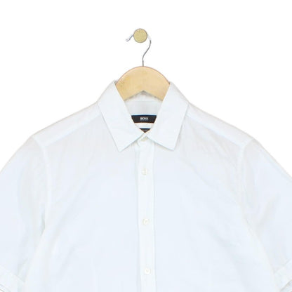 Mens Shirt Short Sleeve Button Up