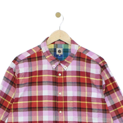 Mens Plaid Shirt Made In Portugal Button Up