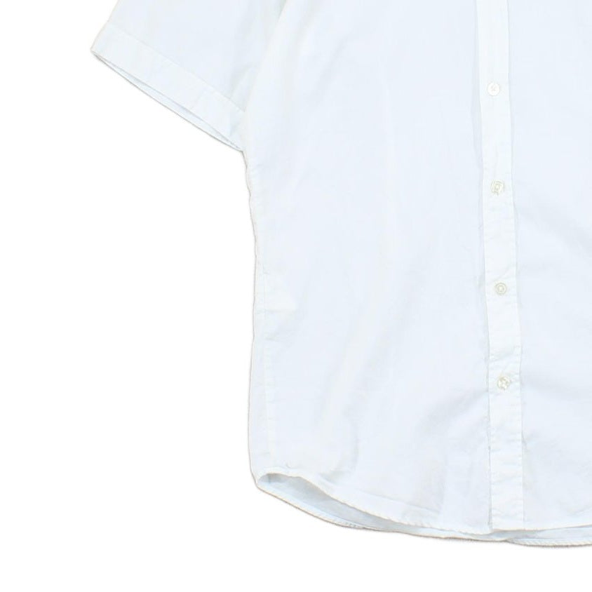 Mens Shirt Short Sleeve Button Up