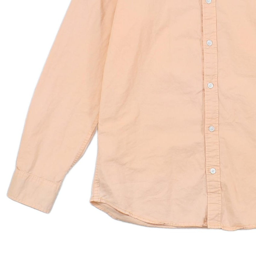 Mens Shirt Slim Fit Button Up Long Sleeve