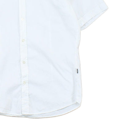 Mens Shirt Short Sleeve Button Up