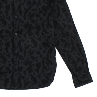 Mens Patterned Shirt Button Up Slim Fit