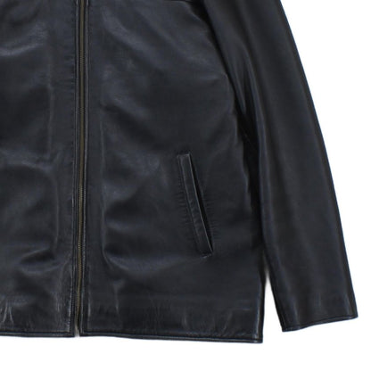 Mens Leather Jacket Biker