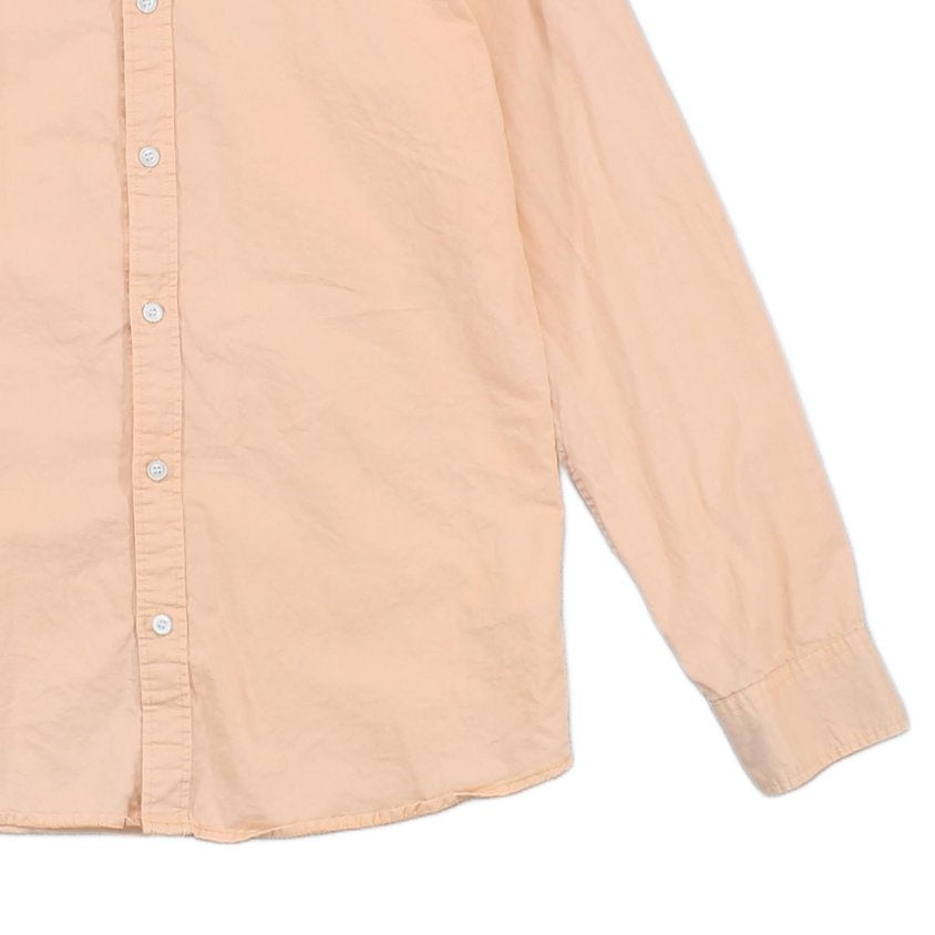 Mens Shirt Slim Fit Button Up Long Sleeve