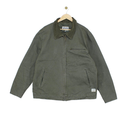 Mens Workwear Jacket Collared Chore