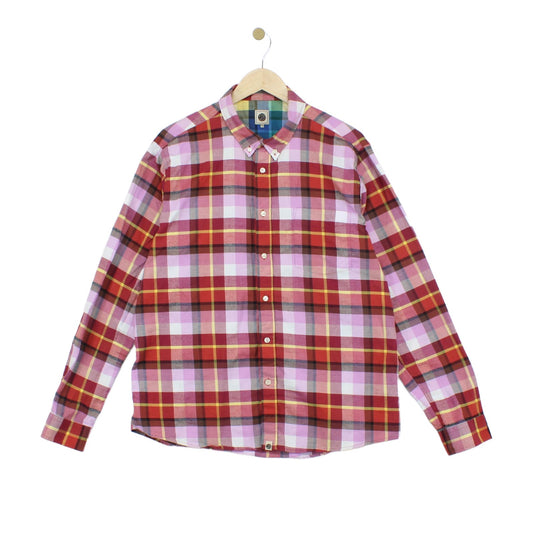 Mens Plaid Shirt Made In Portugal Button Up